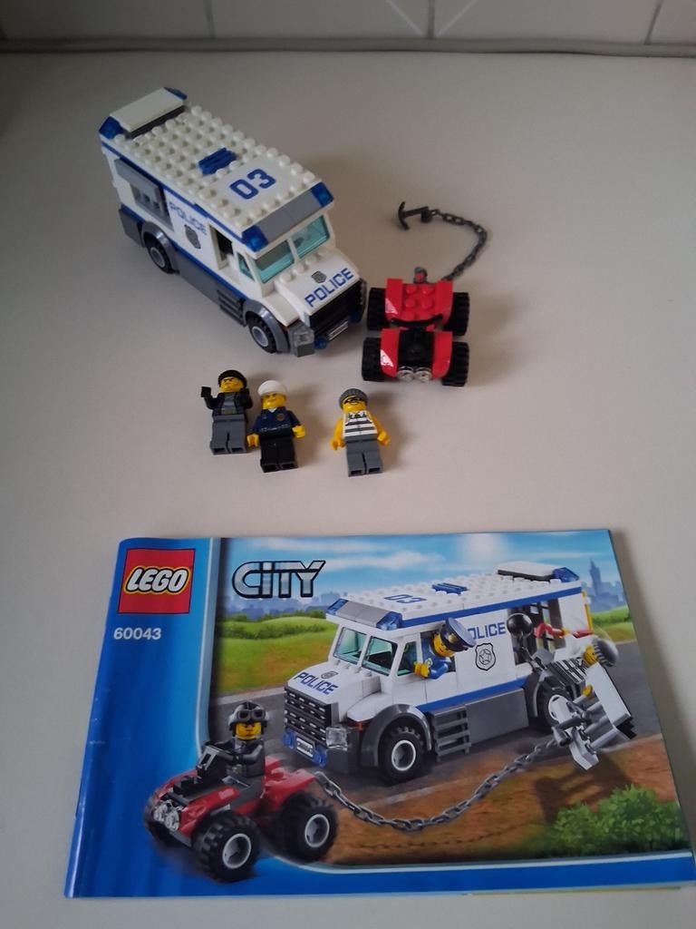 Lego City 60043, Ophalen of Verzenden, Lego
