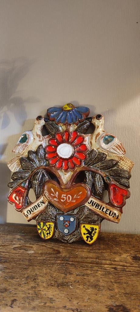 Perignem Vandeweghe wall deco gouden jubileum, Enlèvement ou Envoi