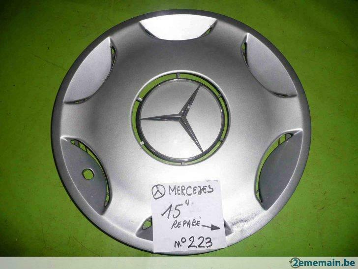 enjoliveur Mercedes 15'' pour W202 (n°223) - très bon état, Auto-onderdelen, Banden en Velgen, Ophalen of Verzenden, Gebruikt