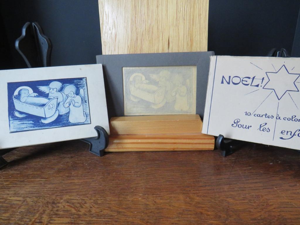 2 carnets de cartes postales à colorier, Enlèvement ou Envoi, Non affranchie, (Jour de) Fête