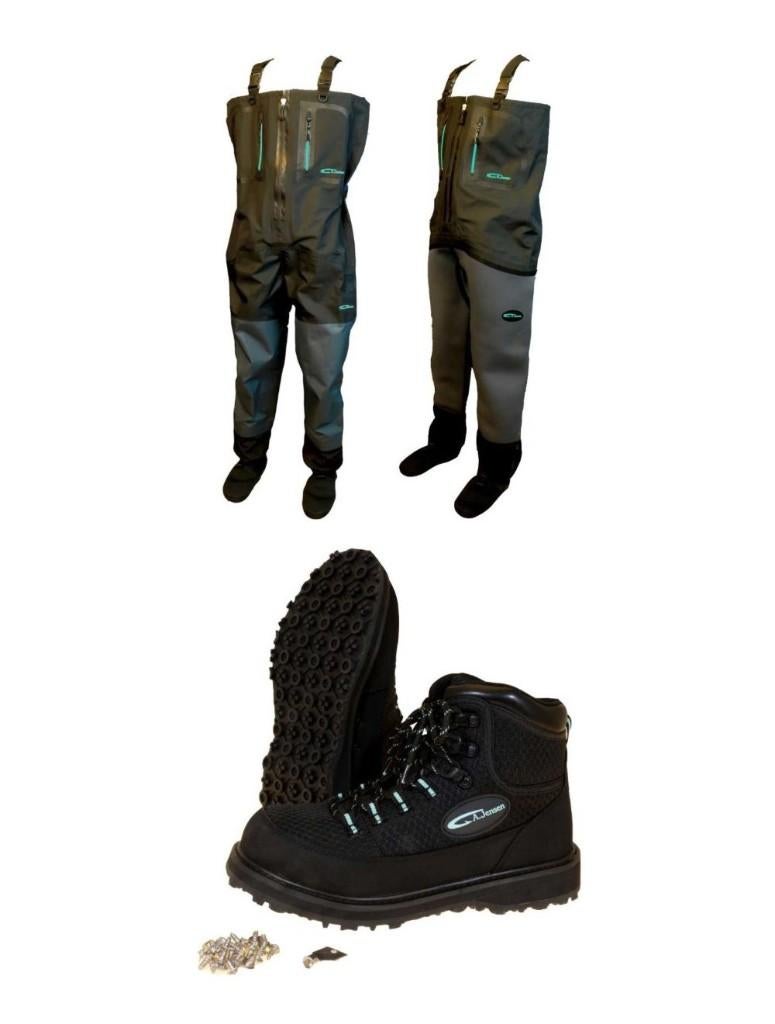A.Jensen All Year Wading Combo, E10 Flyfishing, Verzenden, Nieuw, Complete set