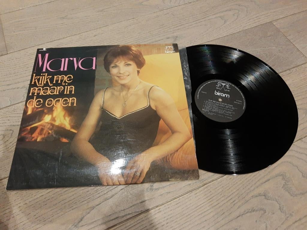 Lp -  Marva, Cd's en Dvd's, Vinyl | Nederlandstalig, Ophalen of Verzenden, Zo goed als nieuw