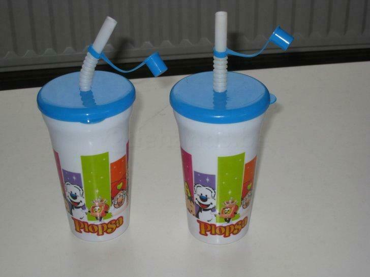 Plopsa drinkbekers (2), Ophalen of Verzenden, Nieuw, Overige typen