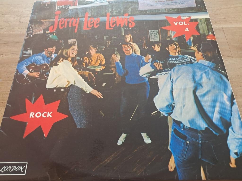 Lp Jerry Lee Lewis, Cd's en Dvd's, Vinyl | Rock, Ophalen of Verzenden, Gebruikt, 12 inch