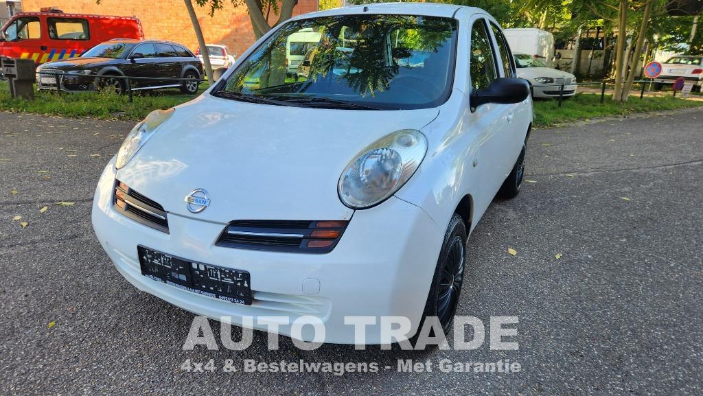 Micra | 1ste Eig. | LEZ OK | Keuring + garantie, Auto's, Nissan, Voorwielaandrijving, 4 cilinders, Wit, Euro 4