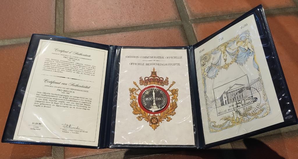 Médaille Pro Belgica argent, Enlèvement, Argent