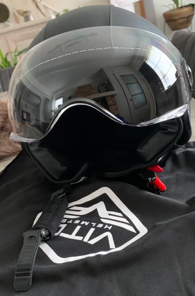Casque moto cuir, Motos, Autres marques, Casque off road, XL, Neuf, sans ticket