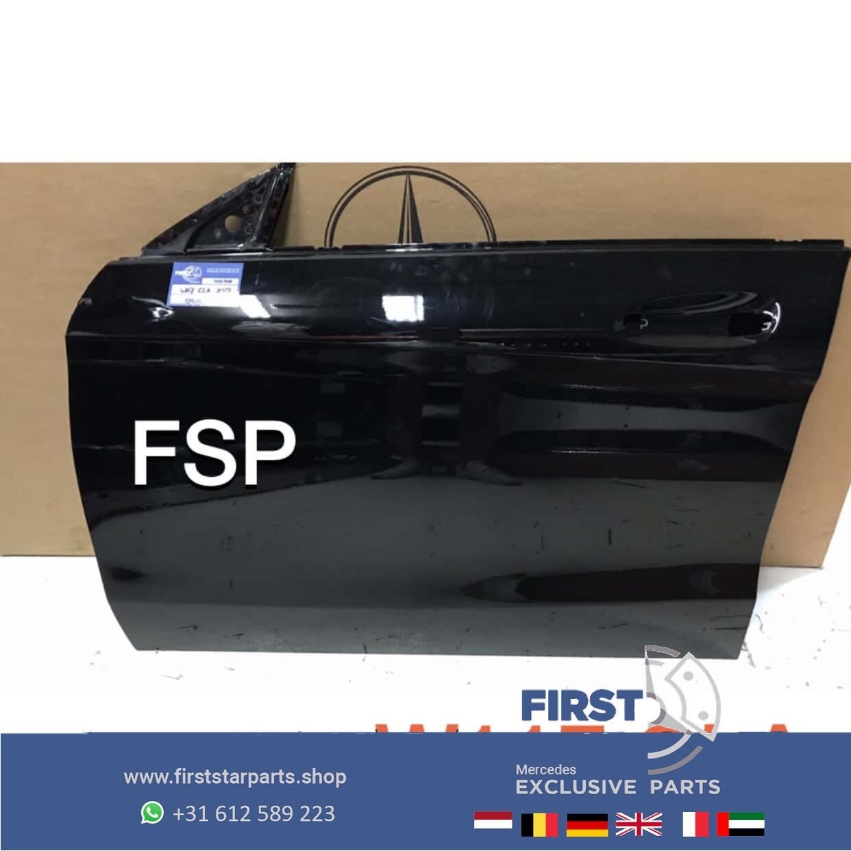 W117 C117 X117 CLA KLASSE DEUR LV KAAL ZWART PORTIER 2013-20, Utilisé, Porte, -, -