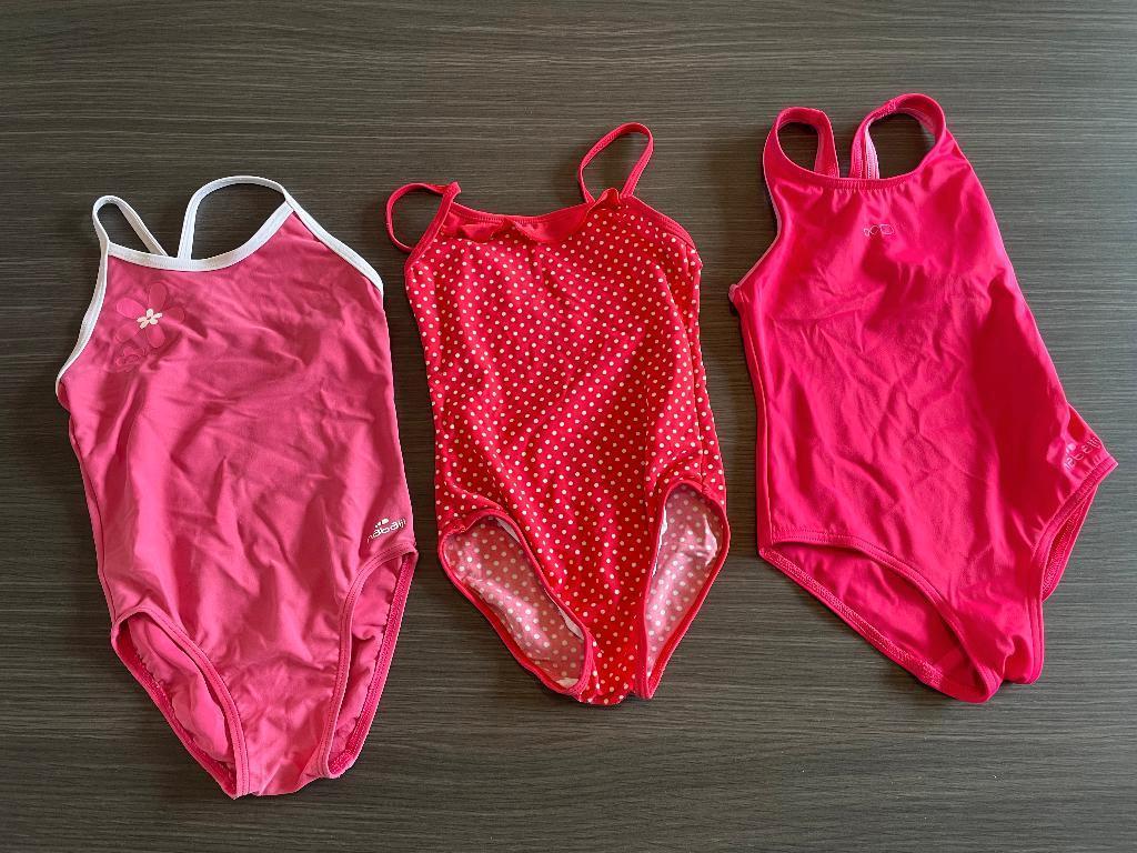 Zwempak (3 stuks) - maat 98/104, Nabaiji, Taille 98, Enlèvement ou Envoi, Maillot de bain