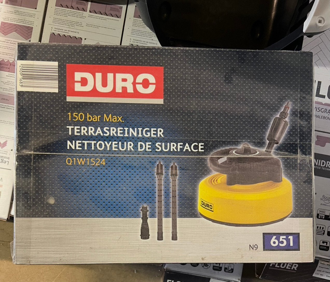 Terras reiniger NIEUW, Tuin en Terras, Ophalen, Nieuw, Elektrisch