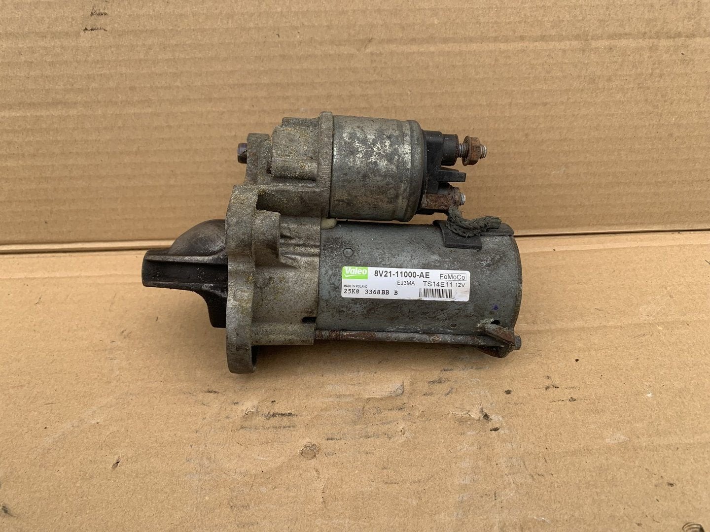 startmotor ford fiesta diesel 2009 tot 2017  transit courier, Auto-onderdelen, Gebruikt, -, -, Ophalen of Verzenden