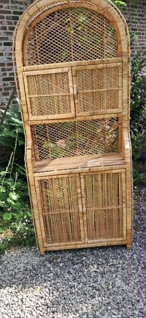rotankast, Huis en Inrichting, Ophalen, 50 tot 100 cm, Zo goed als nieuw, Minder dan 25 cm