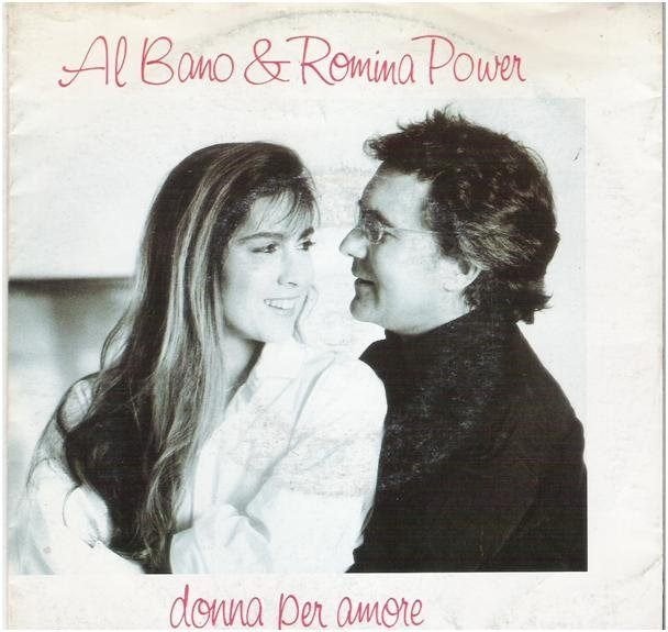 AL BANO & ROMINA POWER: "Donna per amore", Cd's en Dvd's, 7 inch, Zo goed als nieuw, Pop, Fotohoes