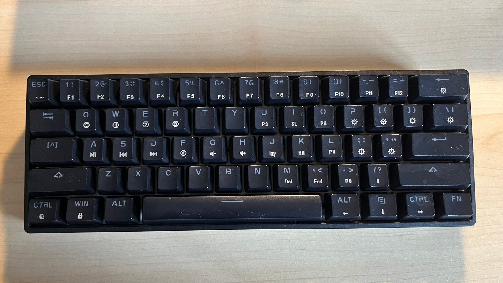 Gaming toetsenbord, Ophalen, Gaming toetsenbord, Zo goed als nieuw, Qwerty