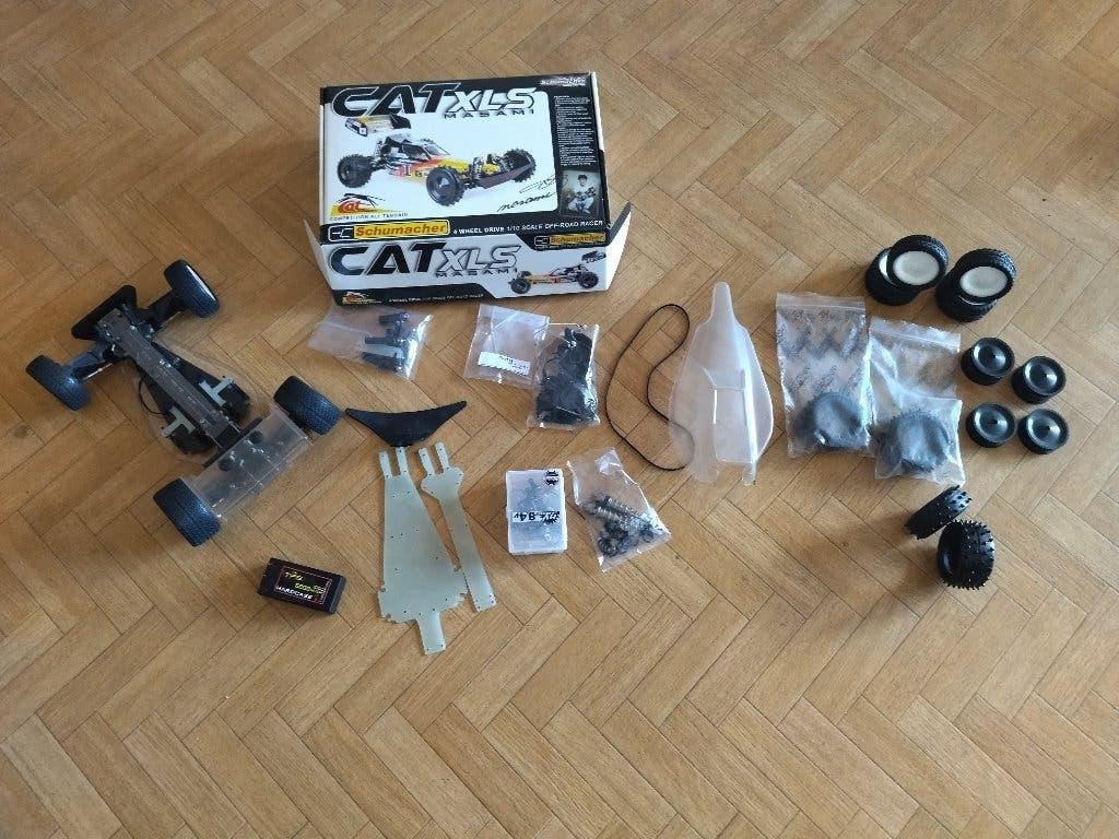 Buggy RC Schumacher Cat XLS 4 roues motrices, Neuf, Échelle 1:10, Voiture off road, Enlèvement