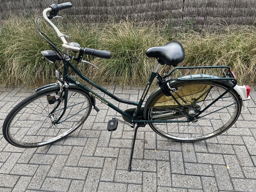 damesfiets batavus, Ophalen, Gebruikt, Velgrem, 47 tot 50 cm