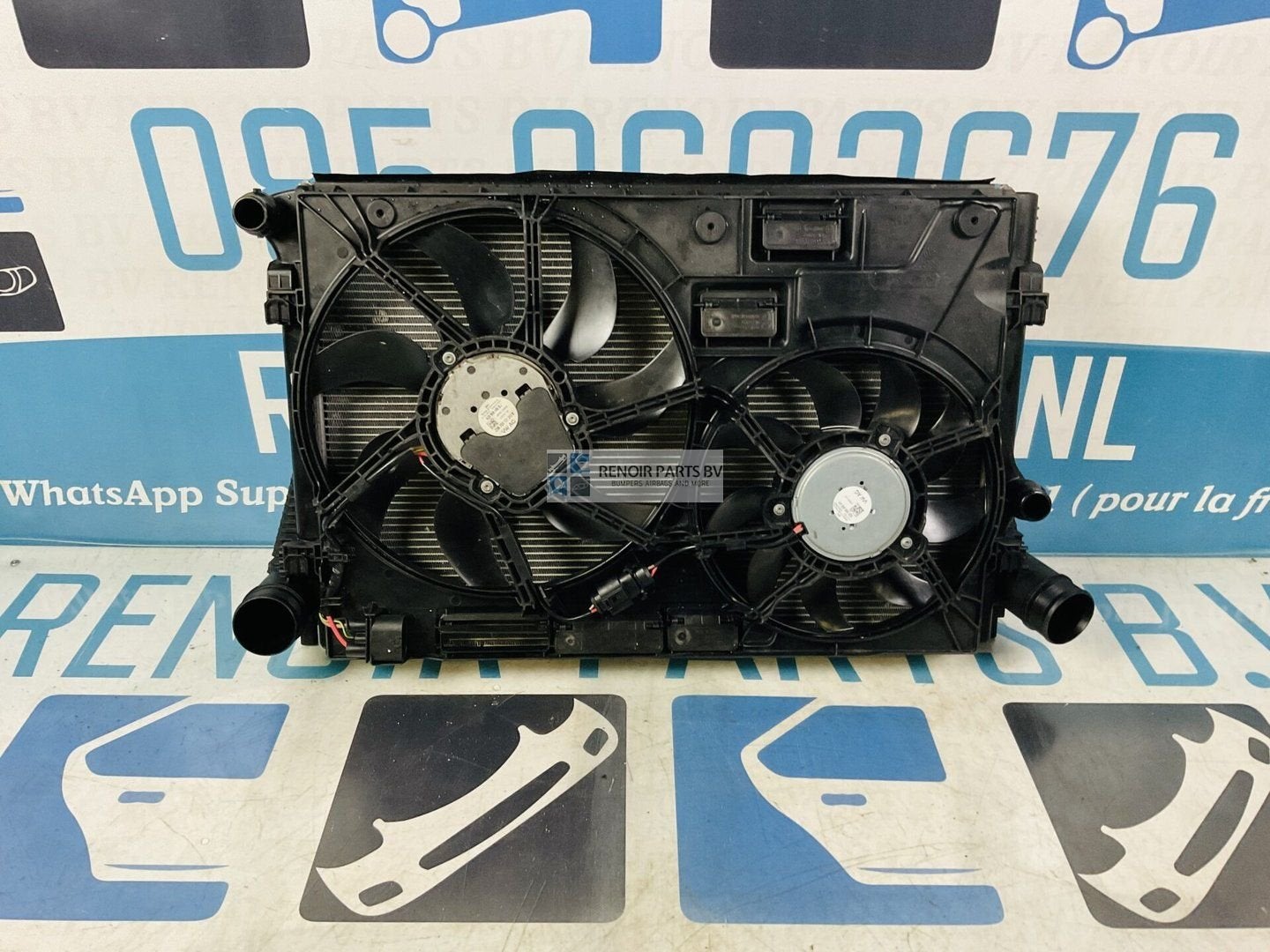 Koelerpakket Volkswagen Golf 7 VII 8 VIII GTI R20 DUBBEL VEN, Gebruikt, -, -, 6 maanden garantie