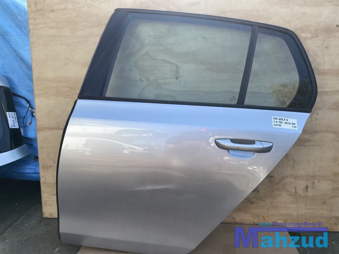VW GOLF 6 LA7W Links achter deur portier 2009-2012, Auto-onderdelen, Gebruikt, Volkswagen AG, Vw@volkswagen.de, Achter