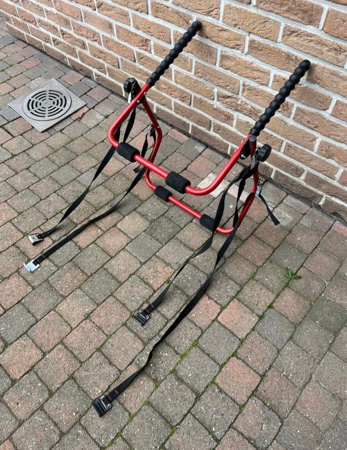 Fietsendrager Mottez voor 2 fietsen, Ophalen, Zo goed als nieuw