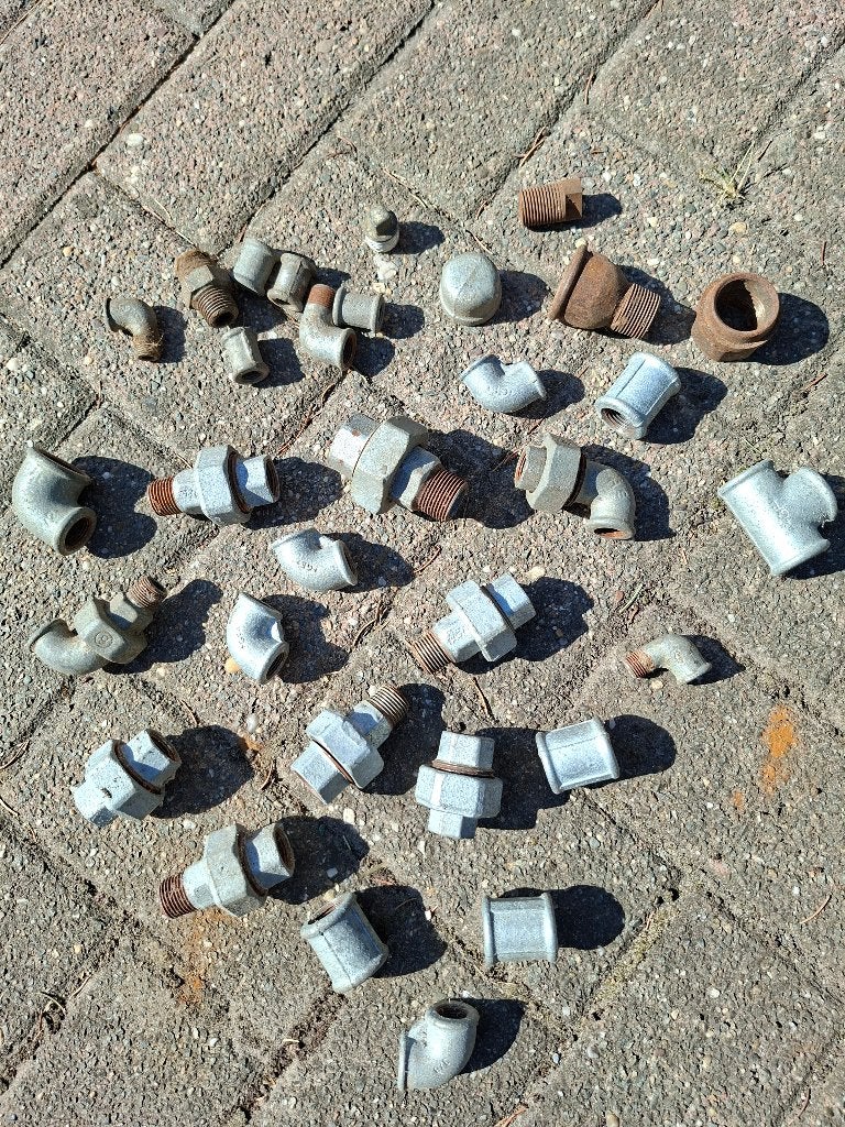 Galvanise koppelingen, Ophalen, Overige materialen, Overige typen, Zo goed als nieuw