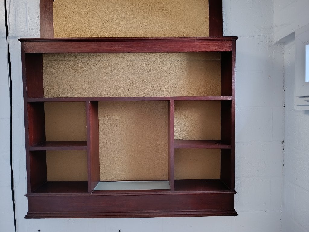 Surmeuble de bureau en bois, Maison & Meubles, Enlèvement, Bois, Secrétaire