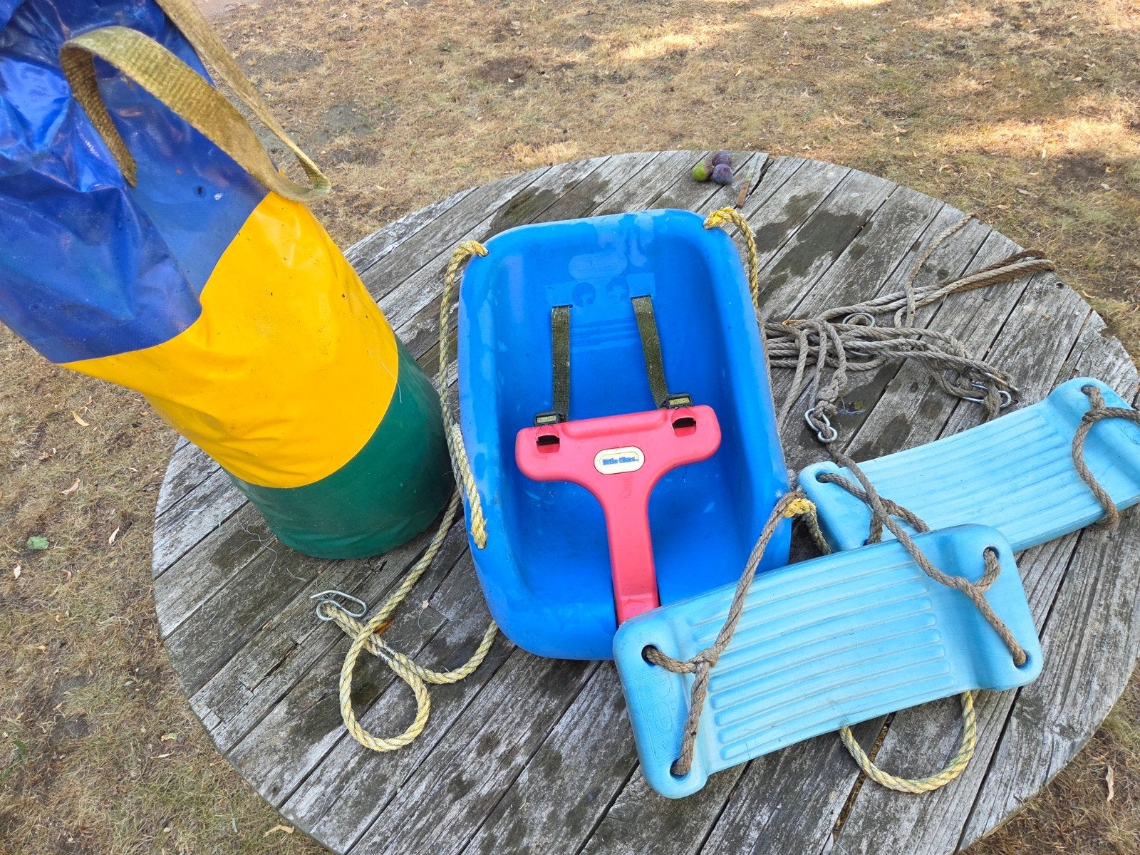 schommels en bokszak voor buitenspeeltuig, Kinderen en Baby's, Speelgoed | Buiten | Speeltoestellen, Ophalen, Gebruikt