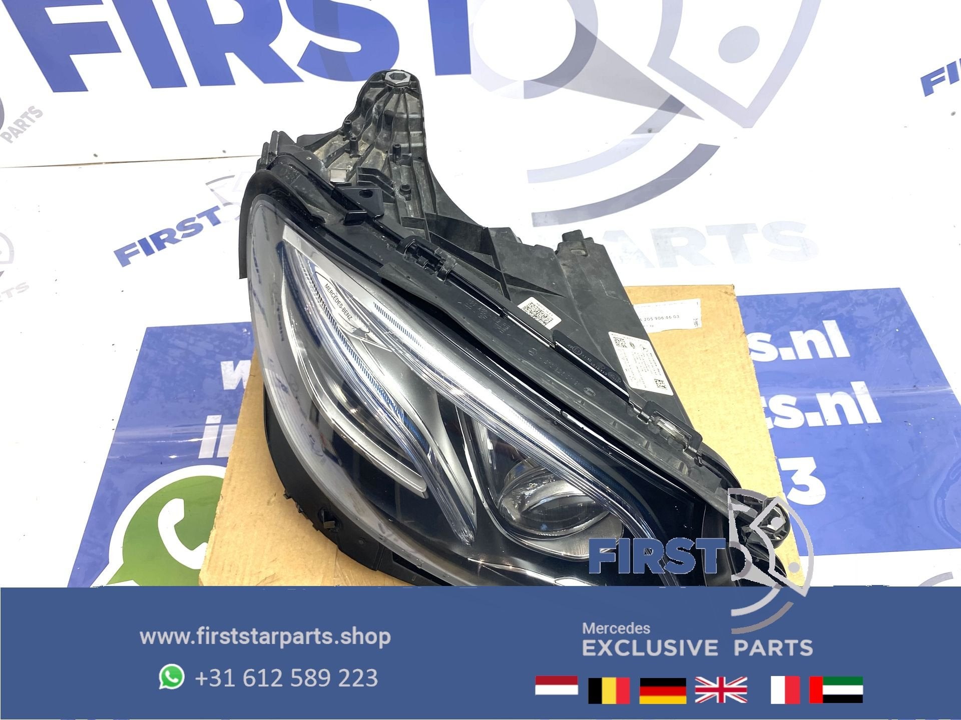 W213 E43 E53 E63 AMG LED MULTIBEAM KOPLAMP RECHTS Mercedes E, Auto-onderdelen, Verlichting, Gebruikt, -, Ophalen of Verzenden