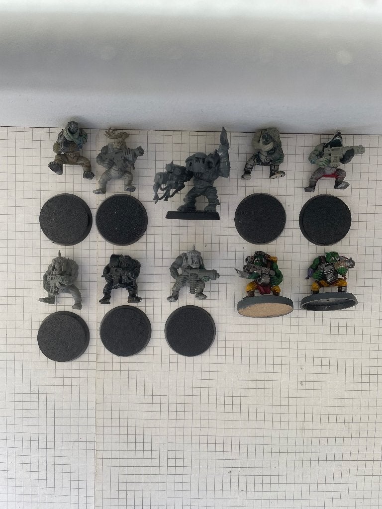 Boyz Orks avec Fling/Shoota pour W40K, Hobby & Loisirs créatifs, Wargaming, Utilisé, Warhammer 40000, Enlèvement ou Envoi