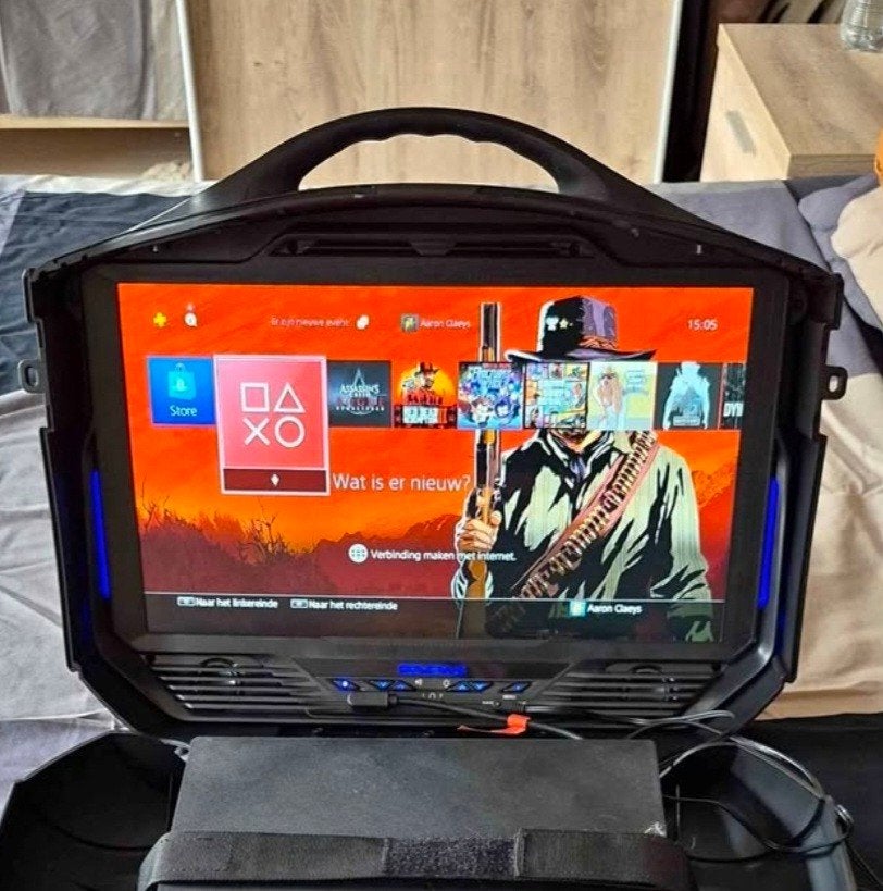 GAEMS Vanguard Mobiele Gamekoffer, Informatique & Logiciels, Moniteurs, Gaming, Enlèvement ou Envoi, Comme neuf, 60 Hz ou moins