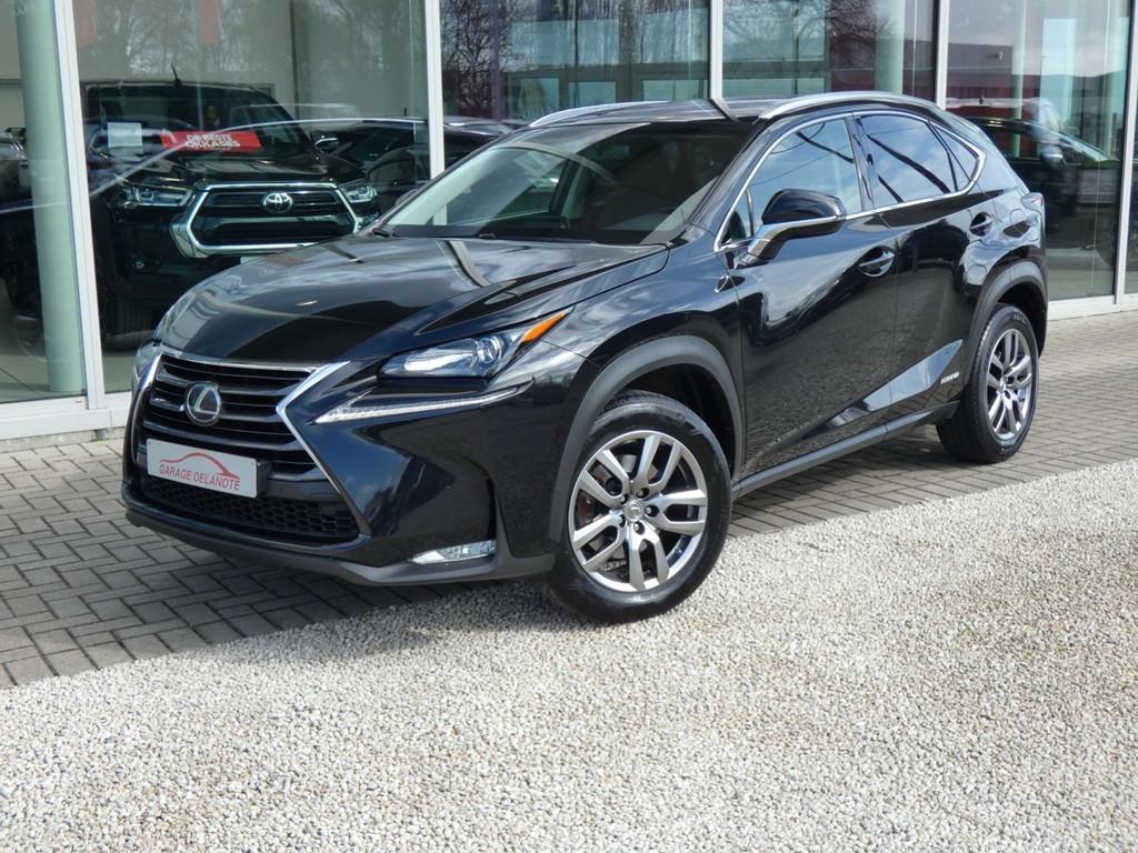 Lexus NX 300h AWD Executive Line +APPLE CARPLAY +ANDROID AUT, Auto's, 197 pk, 145 kW, Gebruikt, Zwart