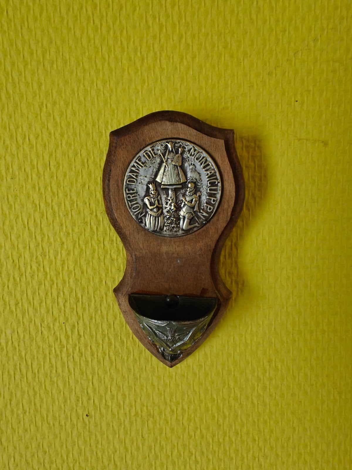 Vintage Benitier., Ophalen of Verzenden, Gebruikt, Overige typen, Christendom | Katholiek