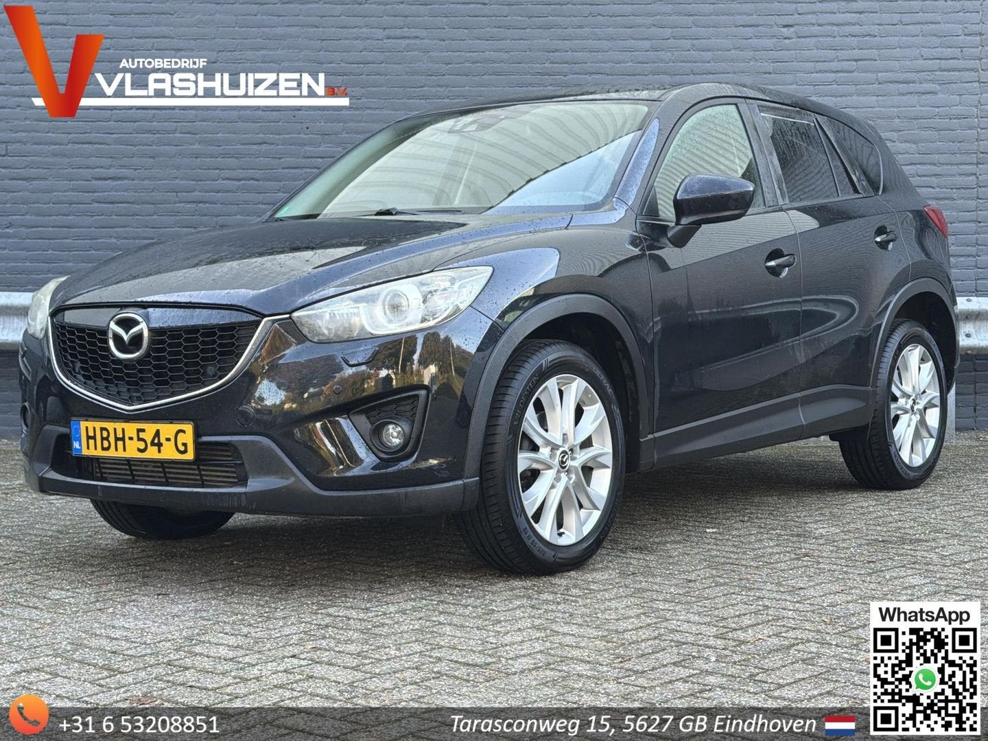 Mazda CX-5 2.2D HP GT-M 4WD Automaat | Camera | Leder | Crui, Automaat, Zwart, Zwart, Bedrijf