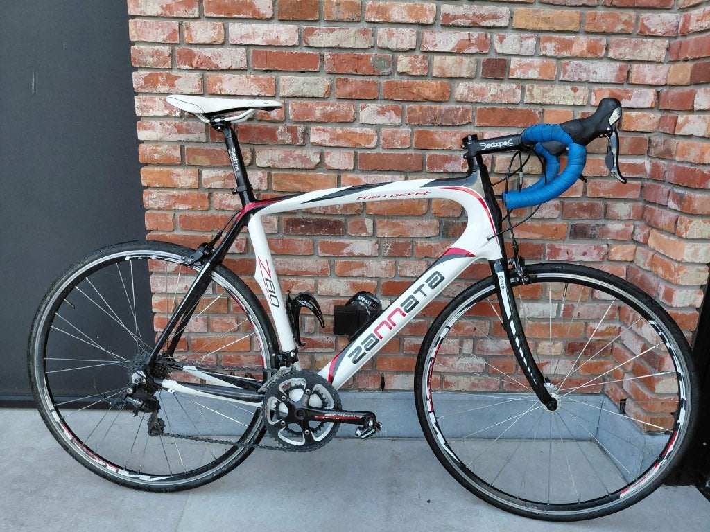 Koersfiets Zannata Z80, 28 inch, Carbon, Zo goed als nieuw, 15 tot 20 versnellingen