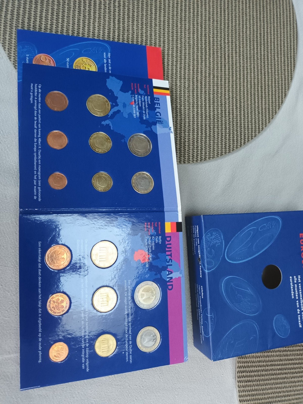 Euromunten Unc, Postzegels en Munten, Ophalen, Setje