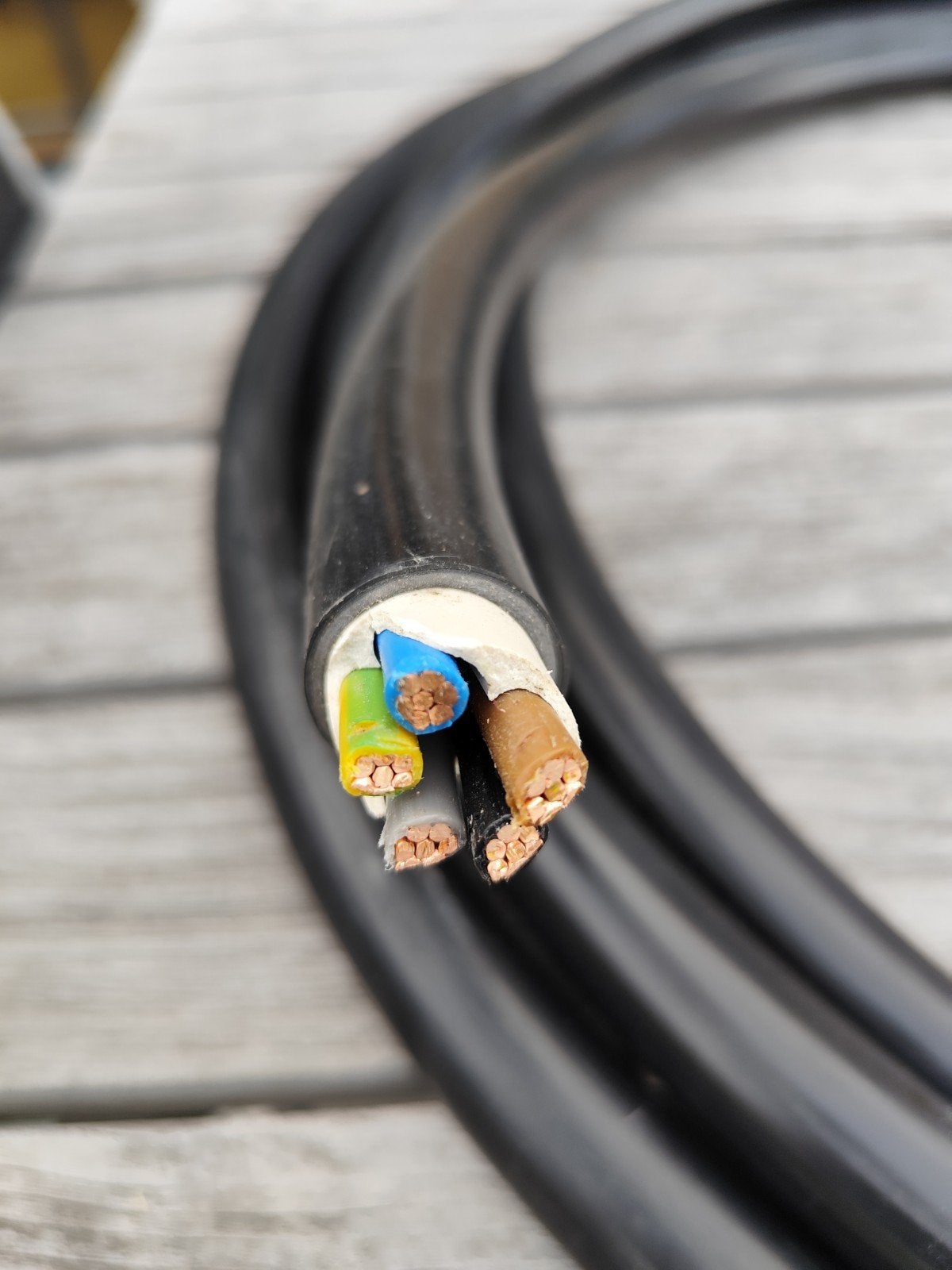 Nieuwe EXVB 5G6mm² Grondkabel – 5,5 meter, Ophalen, Nieuw, Kabel of Snoer