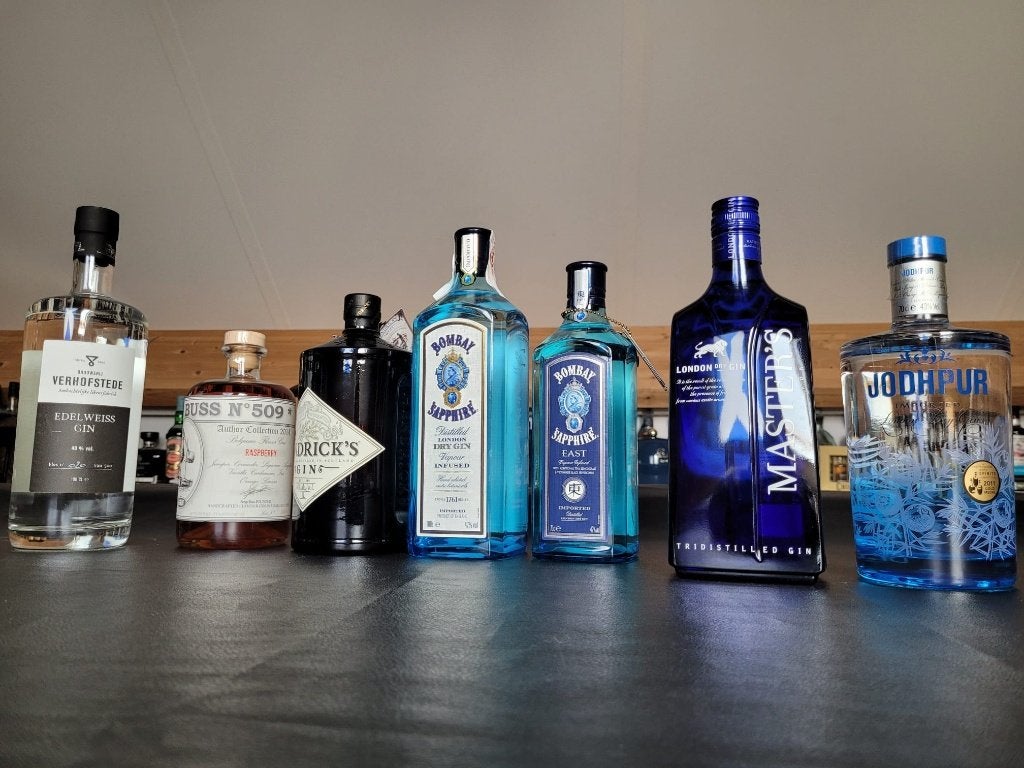 Gin Hendrick's, Buss, Verhofstede, Jodhpur..., Verzamelen, Ophalen, Nieuw, Overige typen, Vol