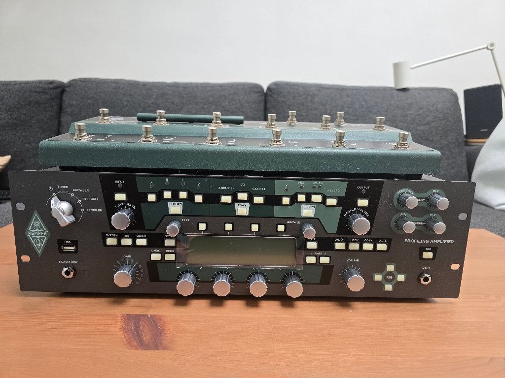 Kemper Profiler Rack + Remote, Musique & Instruments, Amplis | Basse & Guitare, Enlèvement, Comme neuf, Guitare, Moins de 50 watts