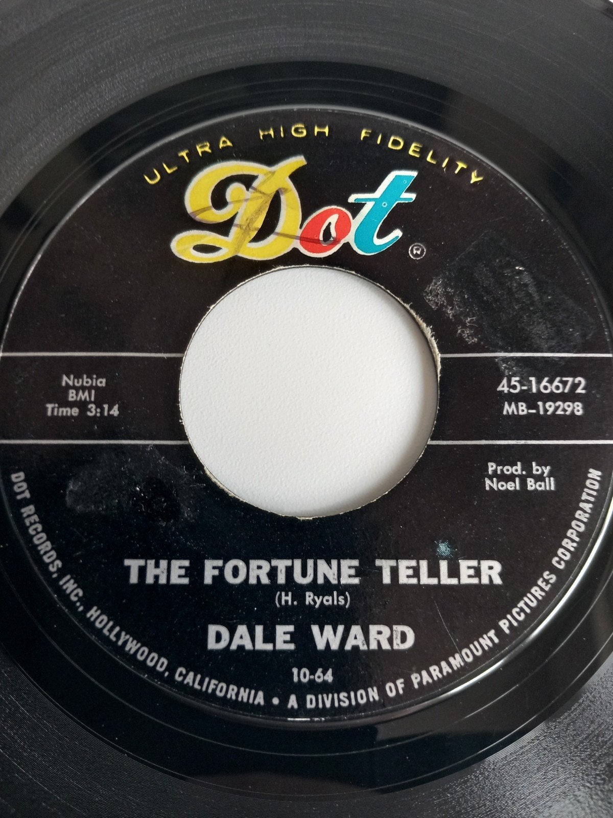 DALE WARD .THE FORTUNE TELLER.  POPCORN OLDIES  USA 45T, Enlèvement ou Envoi