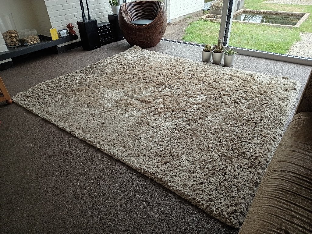 Tapis à poil long, 200 cm ou plus, 200 cm ou plus, Enlèvement, Utilisé