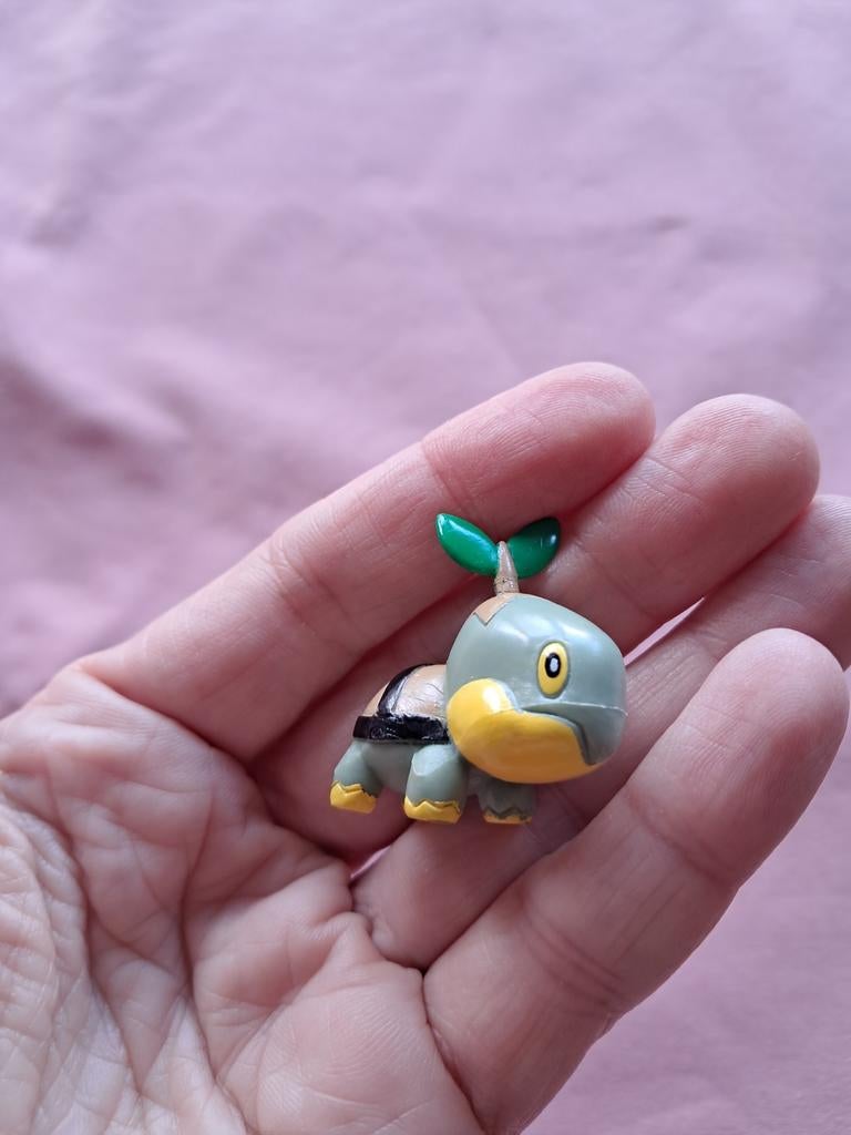 Mini Pokémon Tortipouss 2008, Kinderen en Baby's, Speelgoed | Actiefiguren, Gebruikt, Ophalen