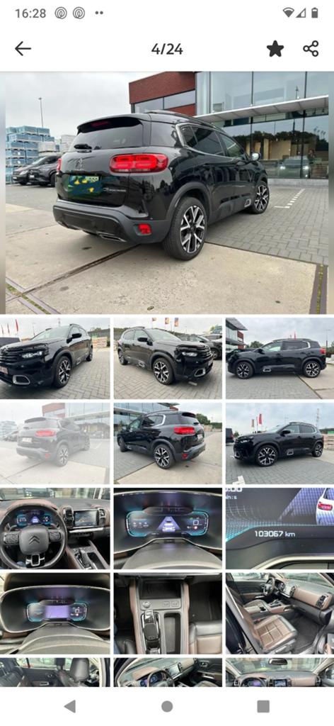 Citroen C5 Aircross 1.5 03/219 Diesel Automatisch 131Pk(96kW, Auto's, Citroën, Diesel, Particulier, C5, Te koop