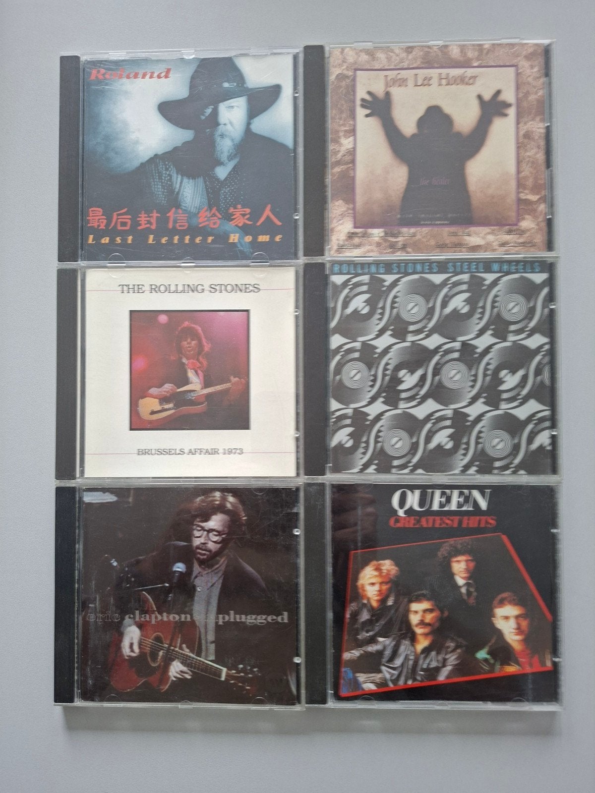 6 cd's, Ophalen, Gebruikt, Classic Rock