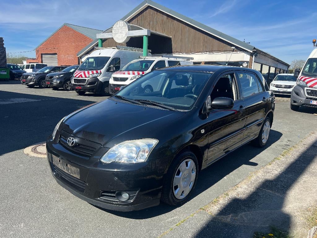 toyota corolla 1.4 d-4d /GEKEURD/CAR PASS, Voorwielaandrijving, Stof, Corolla, Zwart