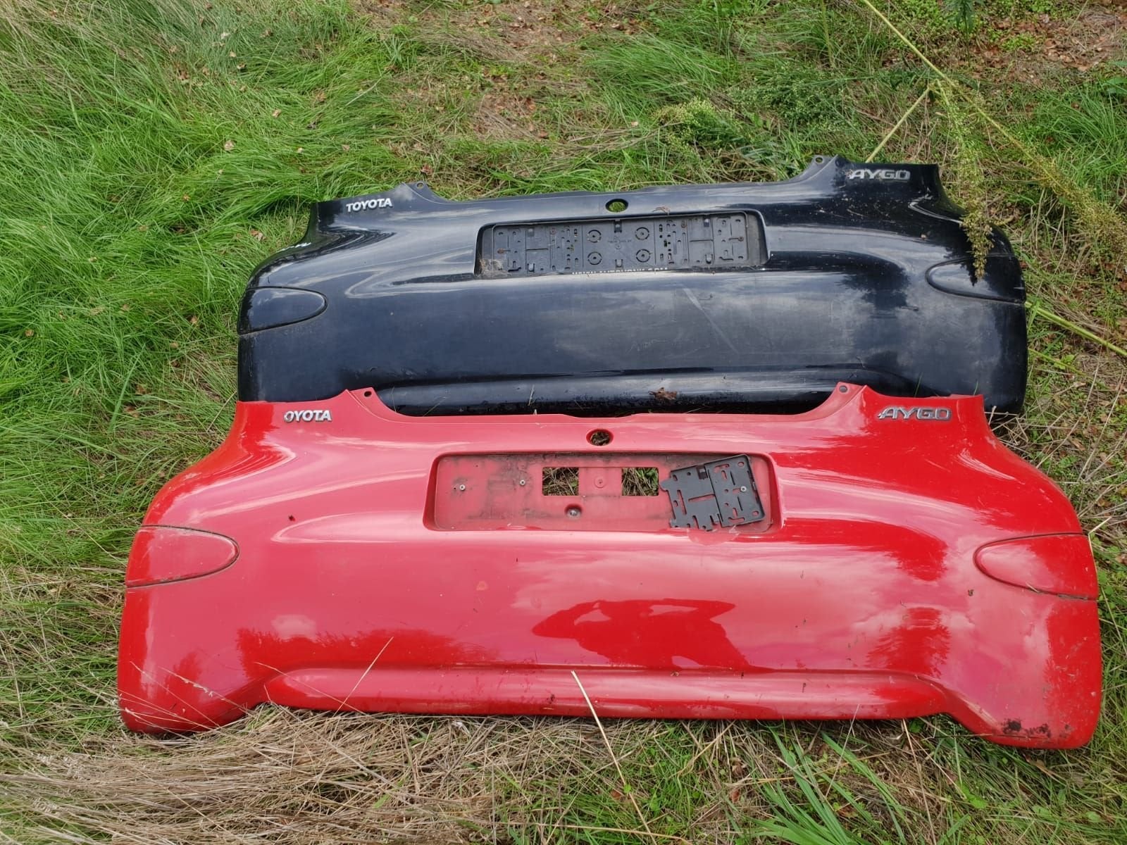 TOYOTA YGO ACHTERBUMPER  BJ 2005 TOT 2014, Gebruikt, -, -, Ophalen of Verzenden