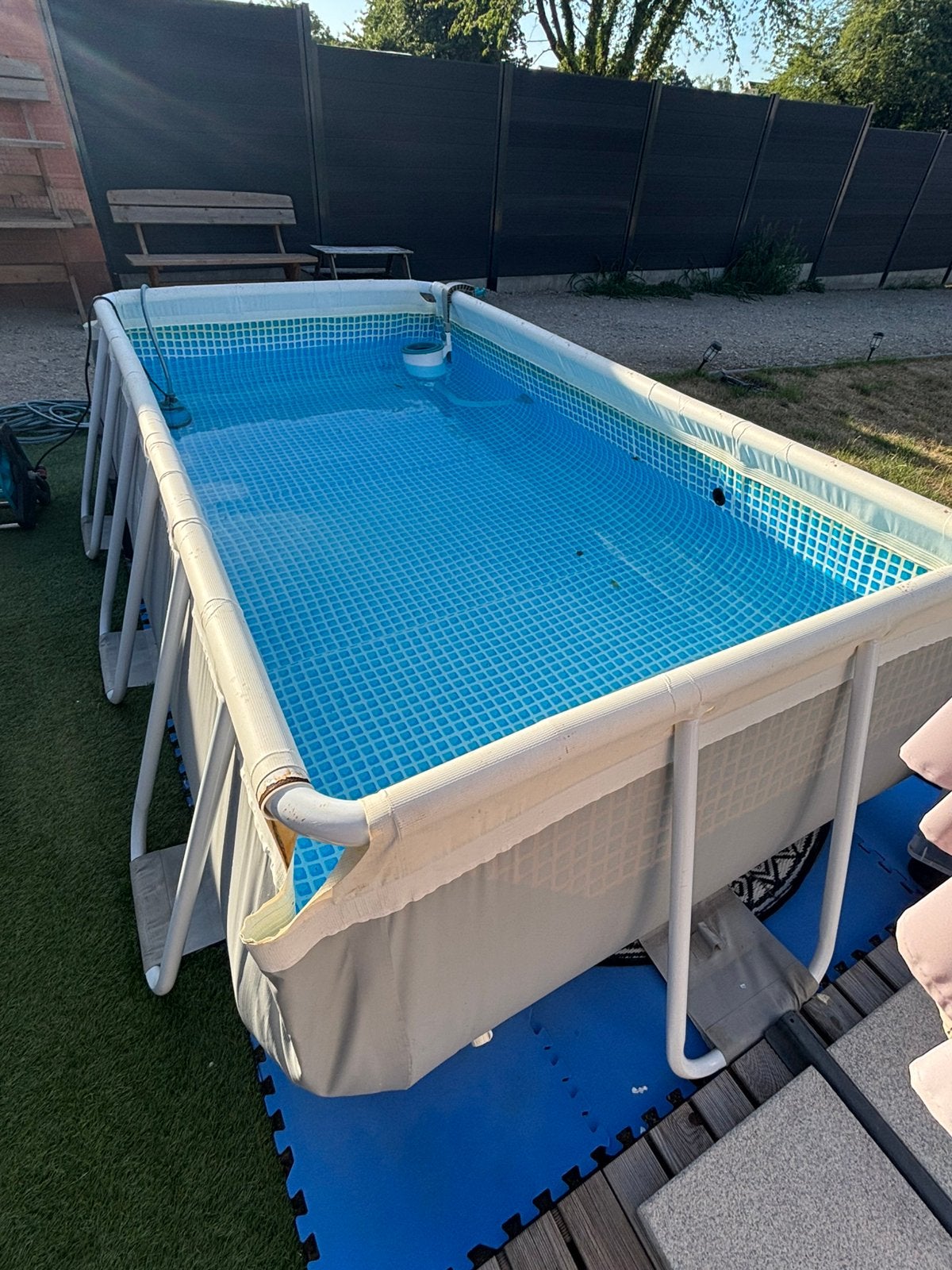 Intex zwembad in goede staat, Tuin en Terras, Zwembaden, Ophalen, Zo goed als nieuw