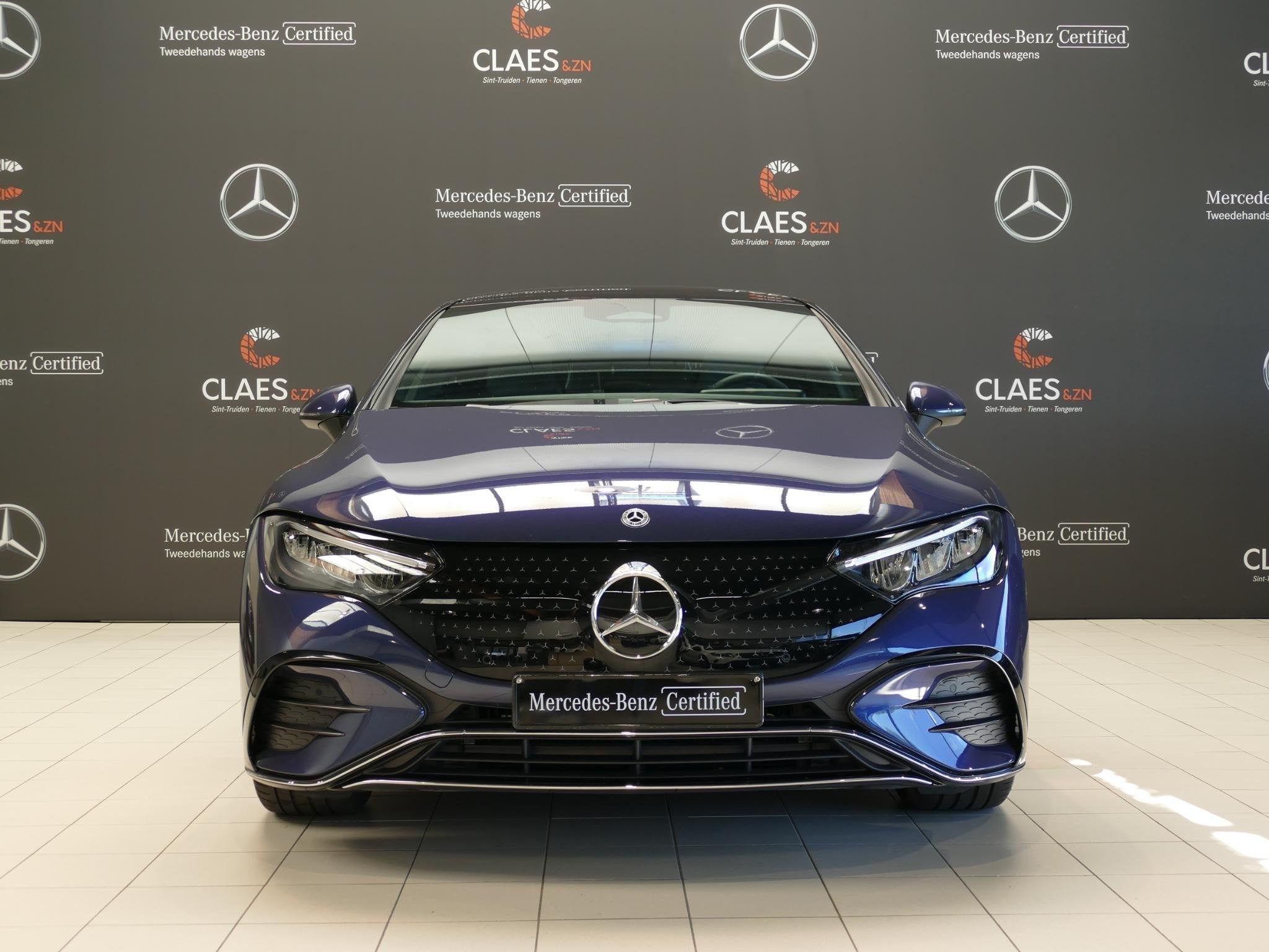 Mercedes-Benz EQE 300 AMG Line - DOS 8838, Auto's, Automaat, 4 deurs, Blauw, 195 kW