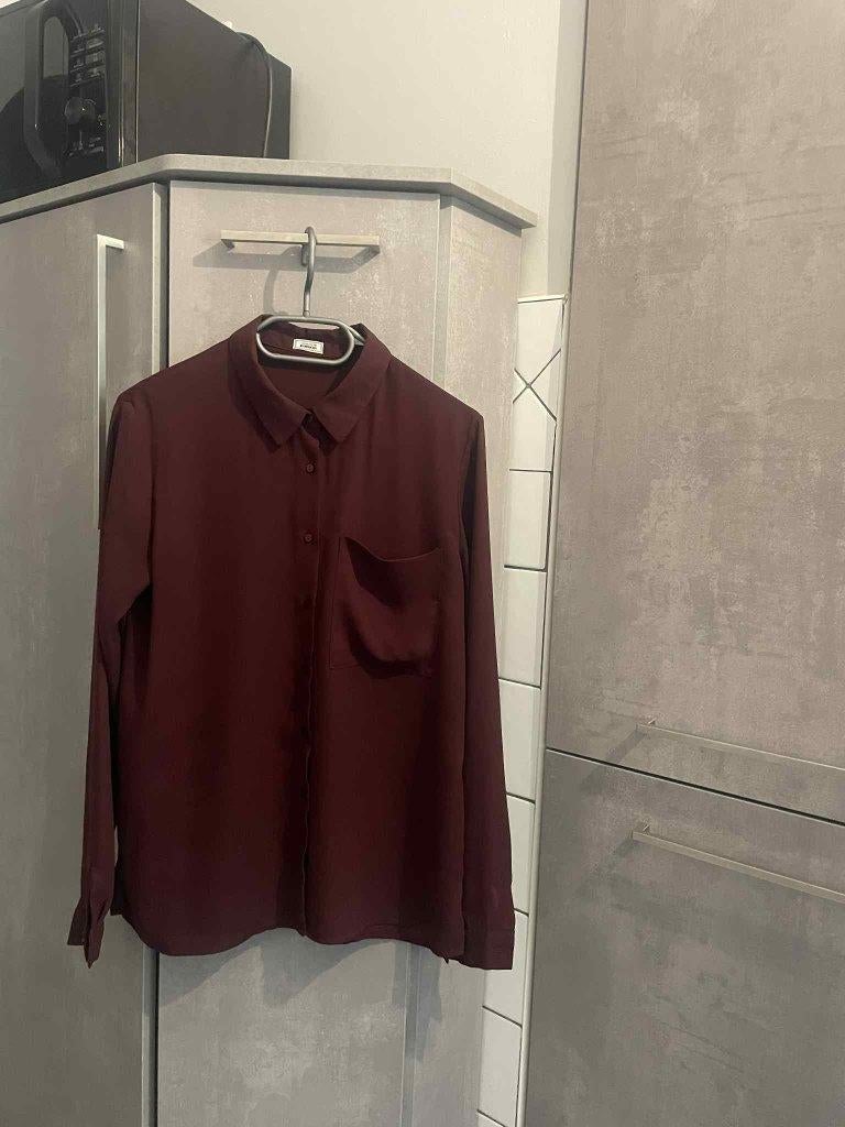 CHEMISE bordeaux PIMKIE S, Enlèvement ou Envoi, Autres couleurs, Taille 36 (S), Comme neuf