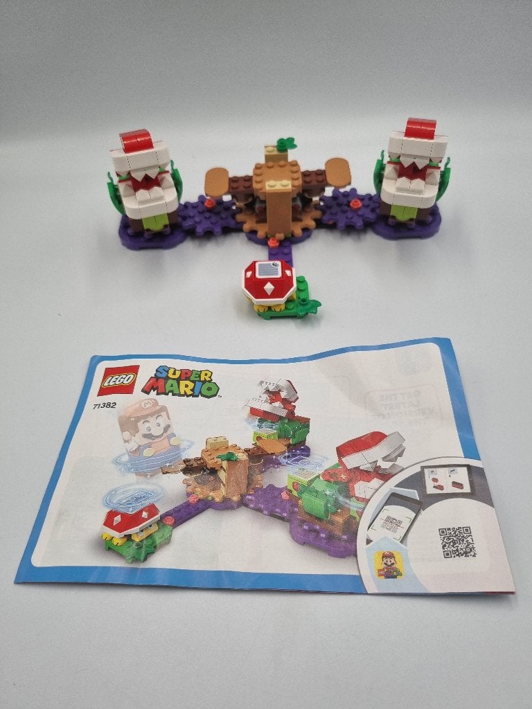 Lego Mario 71382 Piranha Plant Puzzling Challenge, Enlèvement ou Envoi, Lego, Ensemble complet, Instructions incluses