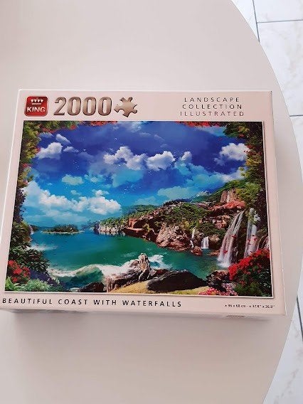 Legpuzzel King - 2000 puzzelstukjes, Ophalen, Meer dan 1500 stukjes, Zo goed als nieuw, Legpuzzel