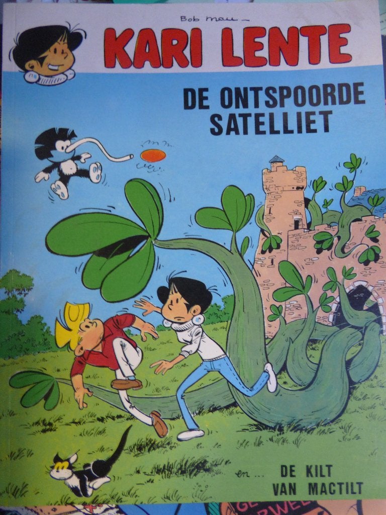 kari lente , de ontspoorde satelliet + de kilt van mactilt, Enlèvement ou Envoi